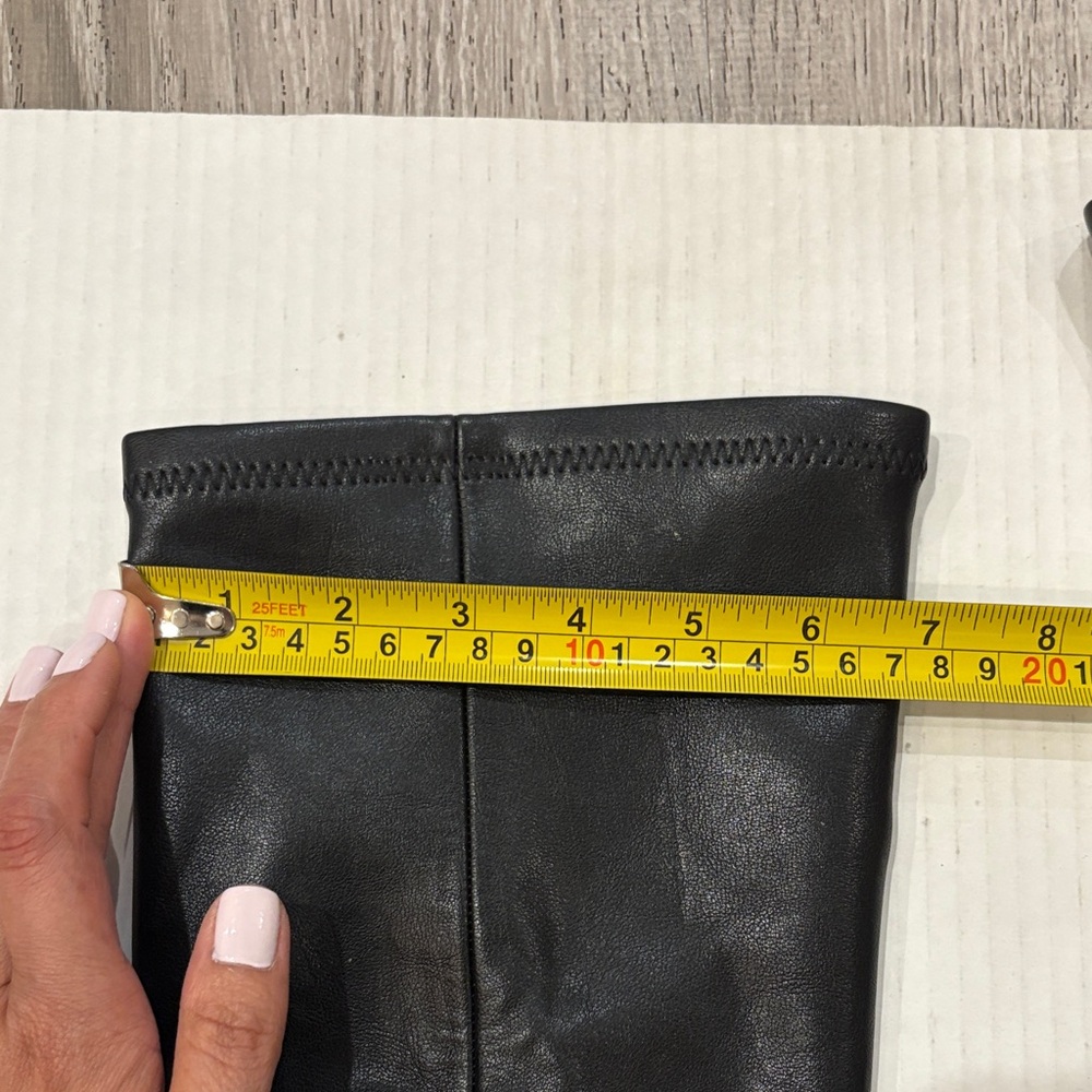 Jeffrey Campbell Daphne Second Skin Platform Boot in Black Size 8 - Picture 13 of 17